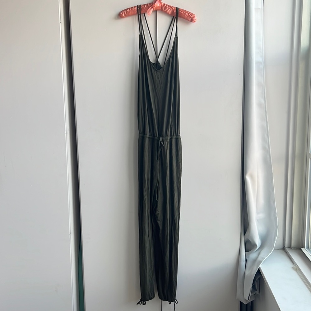 Gap jumpsuit olive green